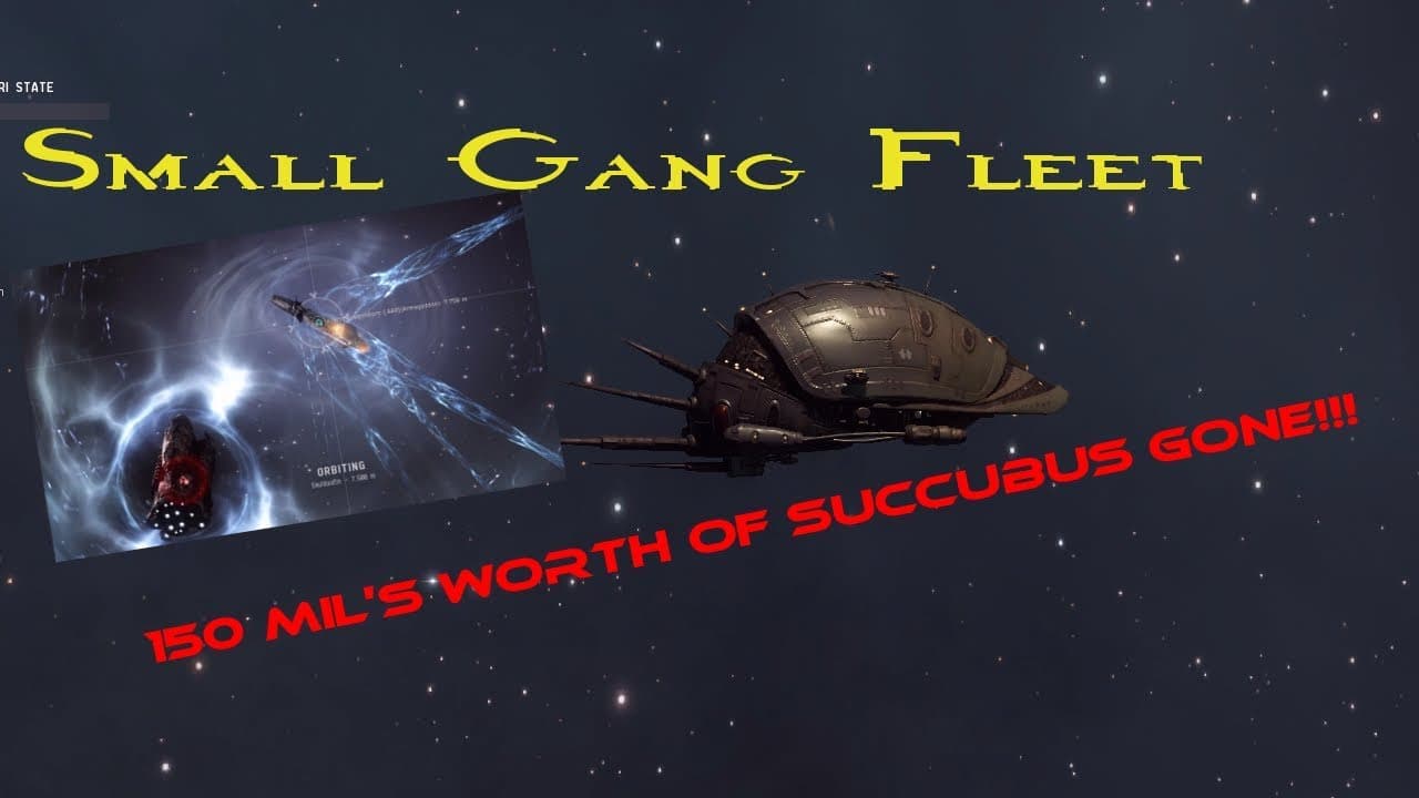 SUCCUBUS NOOOO!!! EVE Online Small Fleet