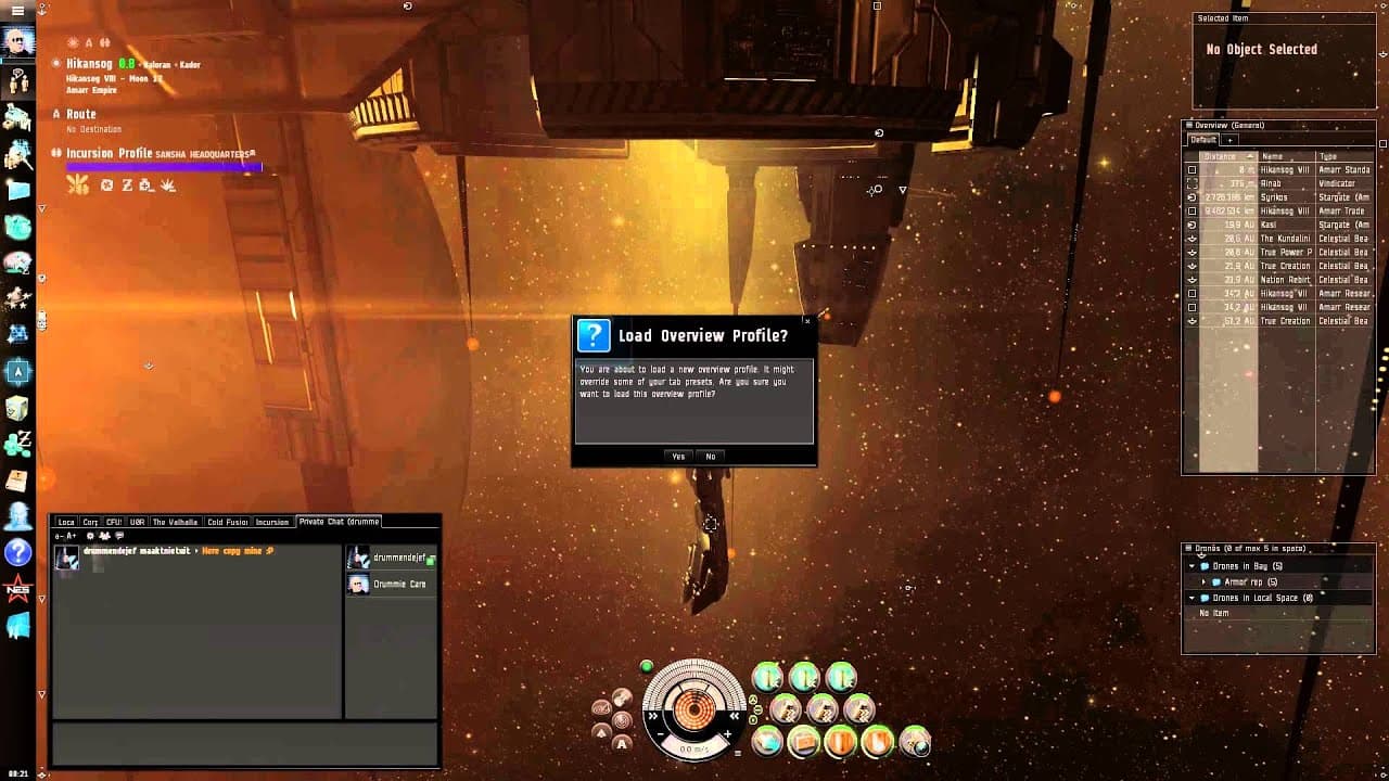 EVE Online - How to share overviews