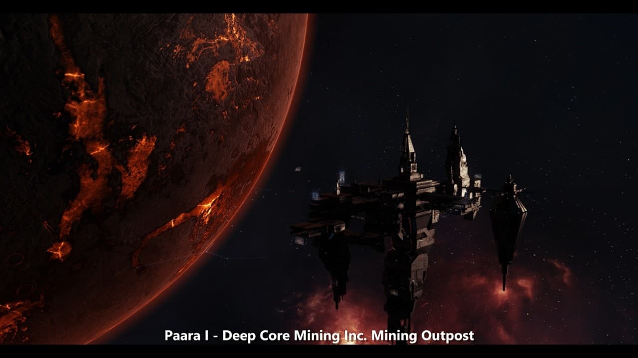 EVE Online Station Tours:  Paara I - Deep Core Mining Inc. Mining Outpost