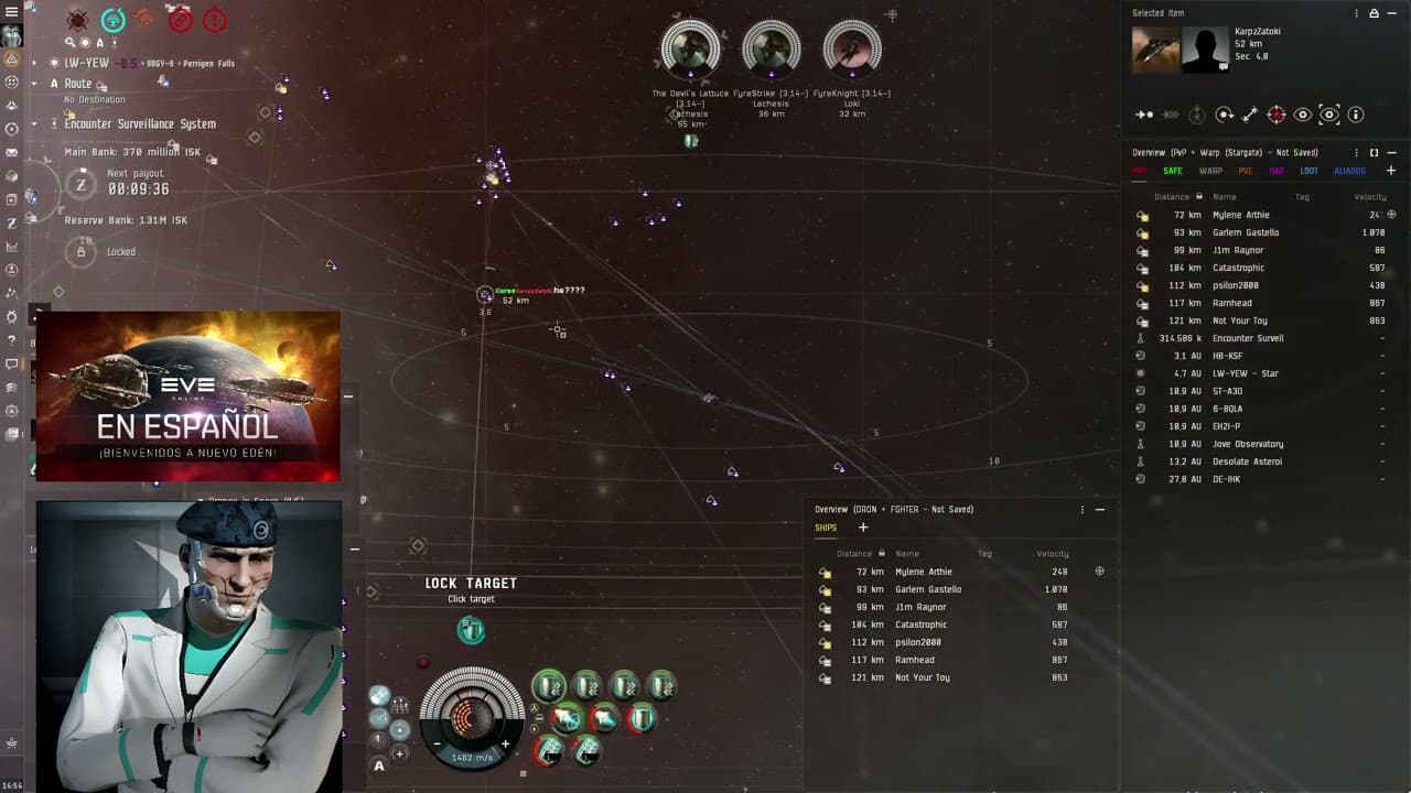 Defensa pandemic horde stading fleet / logistica / Eve online en español