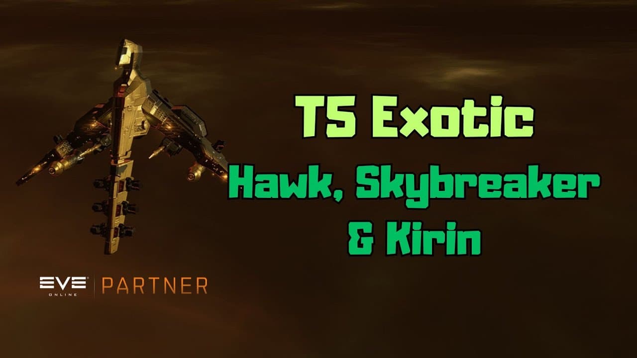 EVE Online T5 Exotic Abyssals in Hawk, Skybreaker & Kirin Timelapse