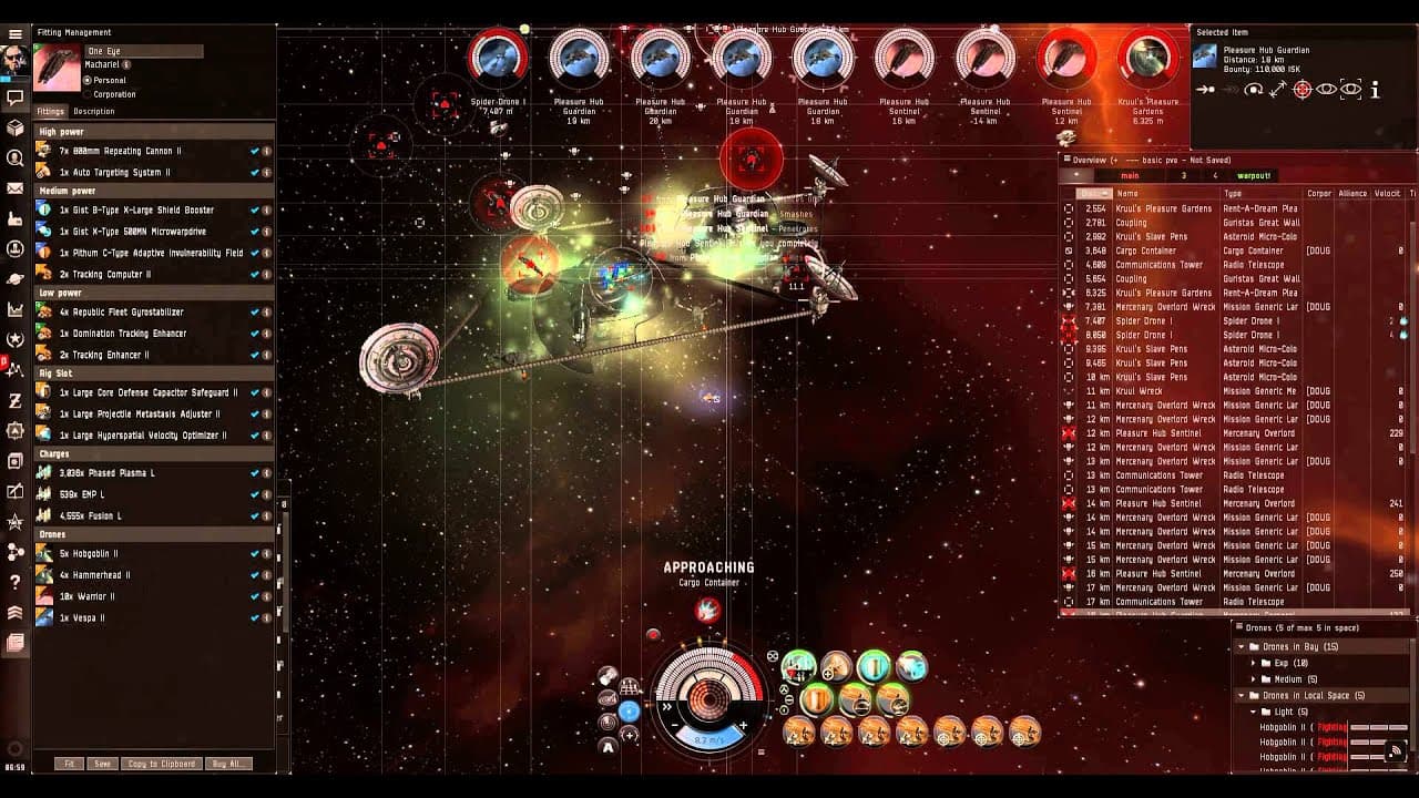 EVE Online: The Damsel In Distress Level 4 vs Machariel