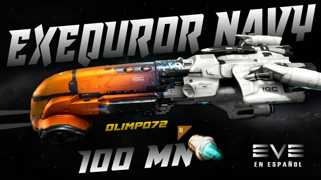 EVE ONLINE || EXEQUROR NAVY 100MN ESS
