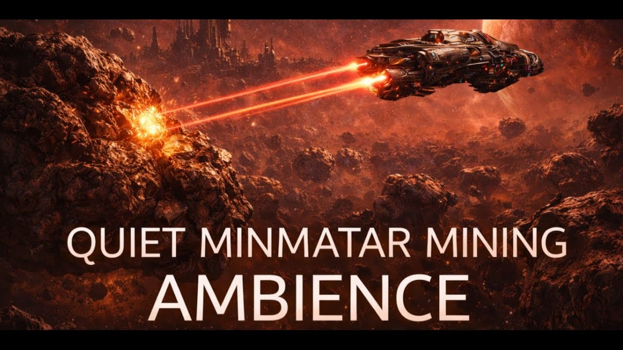 Eve Online quiet minmatar mining ambience