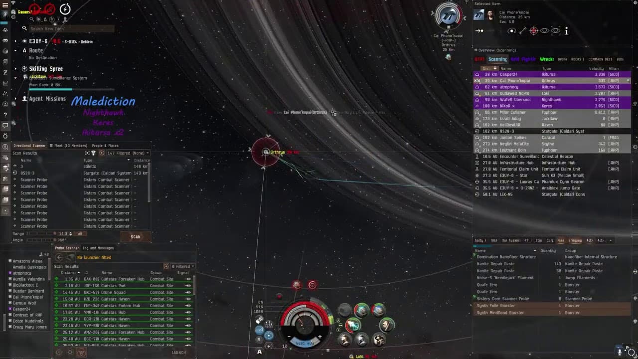 Malediction POV vs RHP