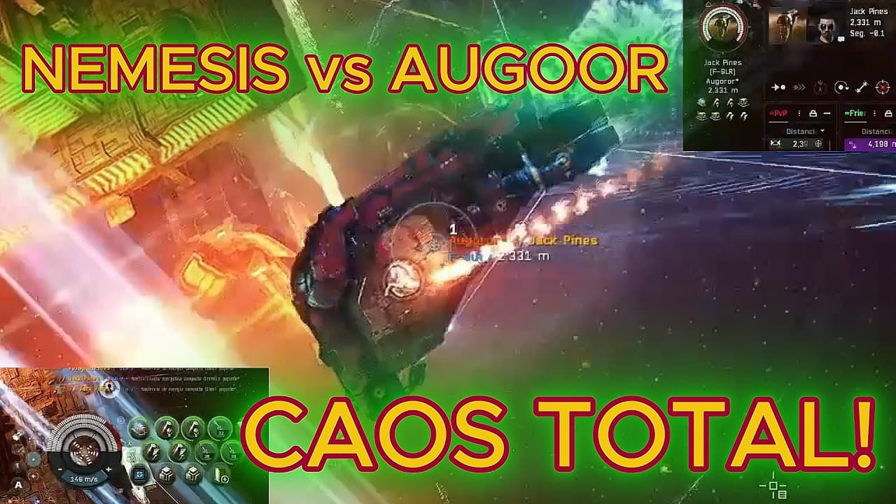 AUGOOR, TALOS & NEMESIS A Batalha Espacial Mais Insana! 🚀🔥