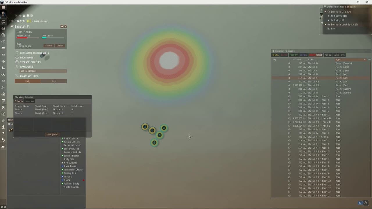 EVE Planetary Interaction ( Resource Planet )