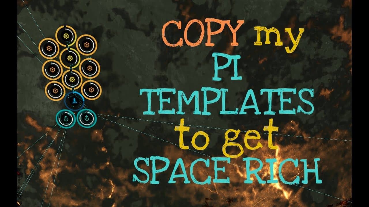 EVE Online Work smart, not hard! COPY my PI templates and get space RICH! PASSIVE Income!