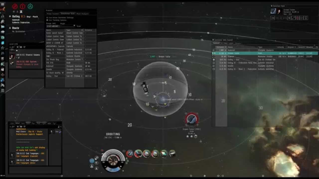 Trying to catch a smartbombing Rokh in lowsec. - SaB0TaG3 / TYR. / Exodus. - EVE Online PVP