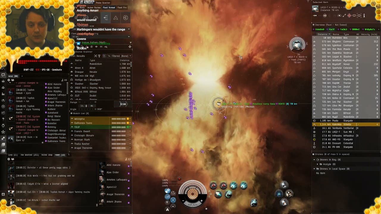 Naga Fleet - Snipey Relative Warps