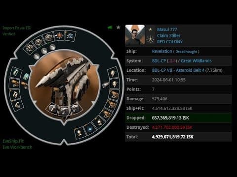 [EVE ONLINE / AMC] 1 JUN 2024 Killed Revelation in Great Wildlands