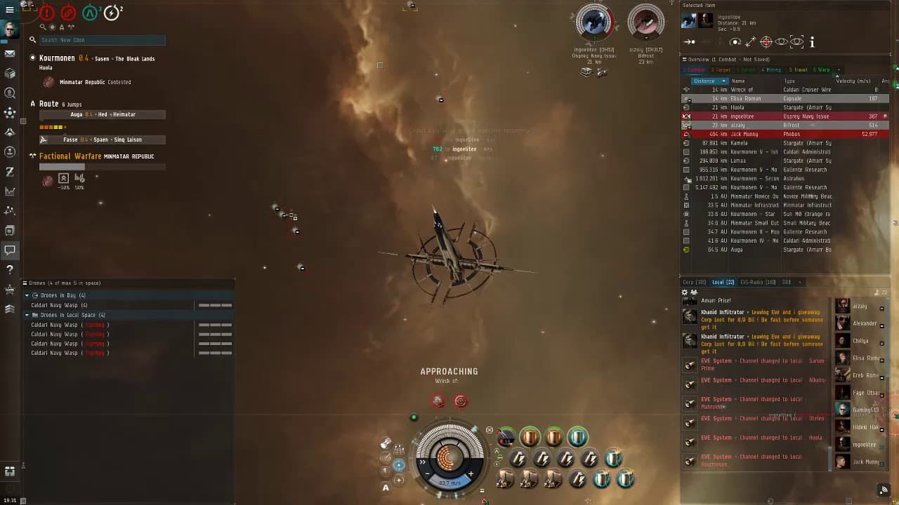 My Praxis beat a small lowsec gatecamp