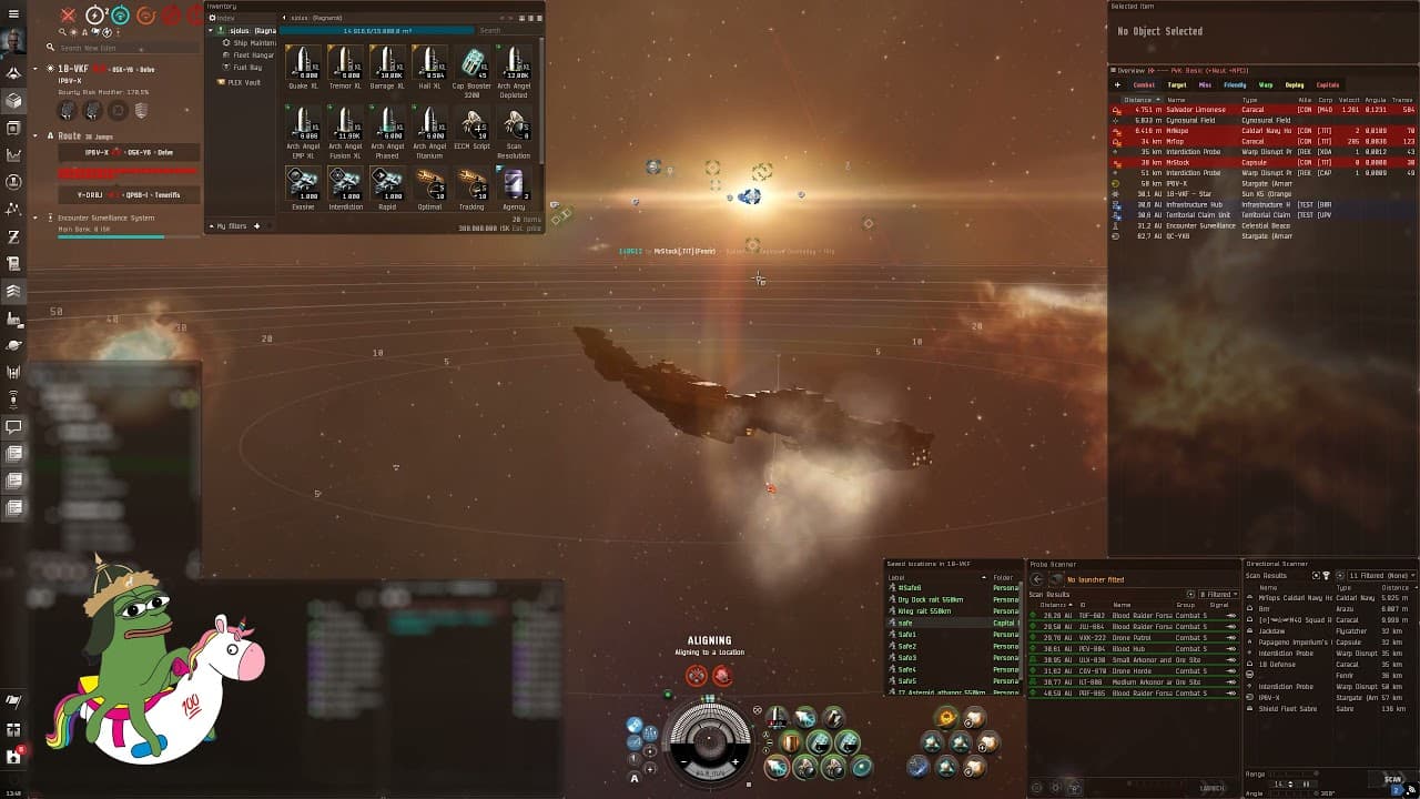 Illegal freighter gating activity