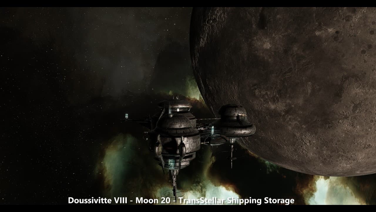 EVE Online Station Tours:  Doussivitte VIII - Moon 20 - TransStellar Shipping Storage