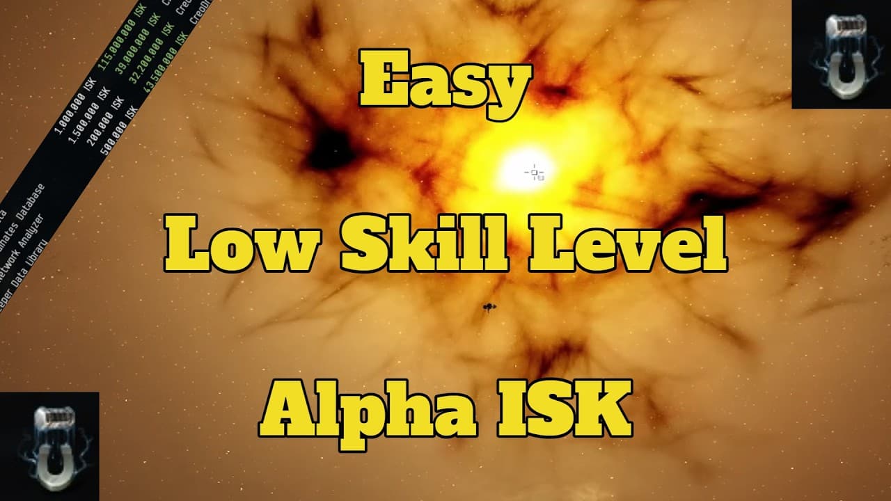 Easy Low Skill Alpha ISK Making | EVE Online | Deepflow Rift