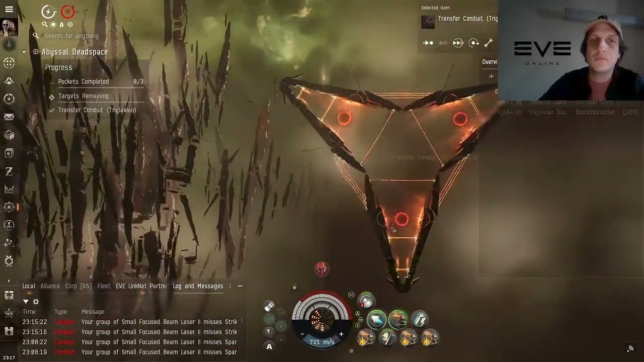 eve online gameplay no commentary firestorm abyss