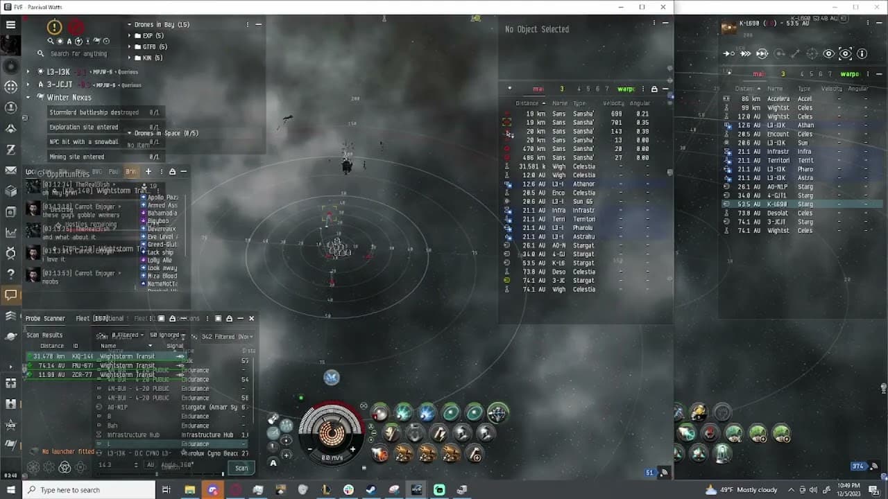 Isk Guide: Winter Nexus  (Null) w/ Paladin - Raphael Tempest - December 2023 - Eve Online