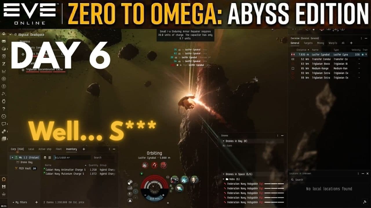 Eve Online | Zero To Omega: We lost ANOTHER Tristan! 🫠