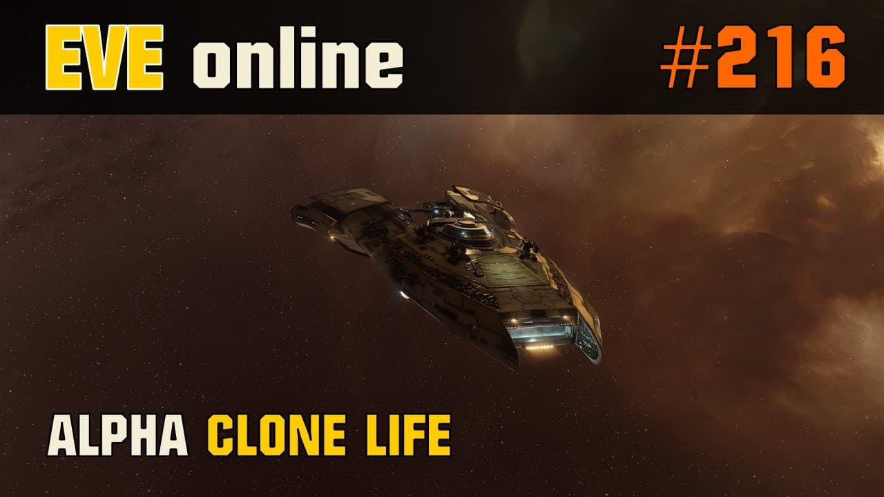 EVE Online Alpha Clone Life Ep. 216 - HiSec Ratting - Day 208