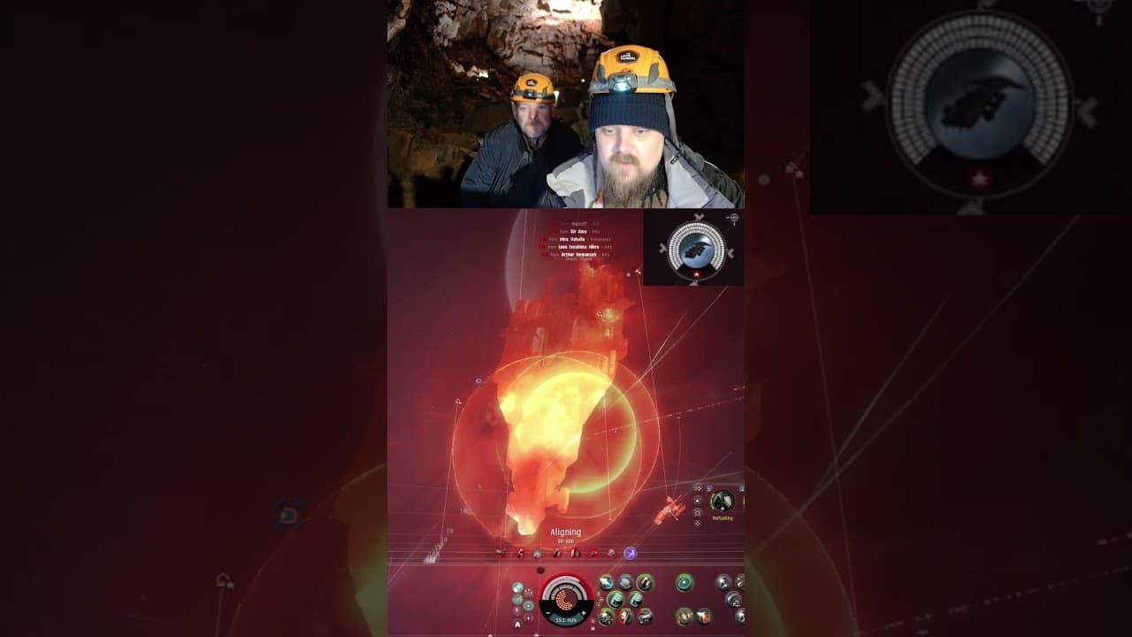 CCP Bee feeds a Thanatos from the Lava Tunnel