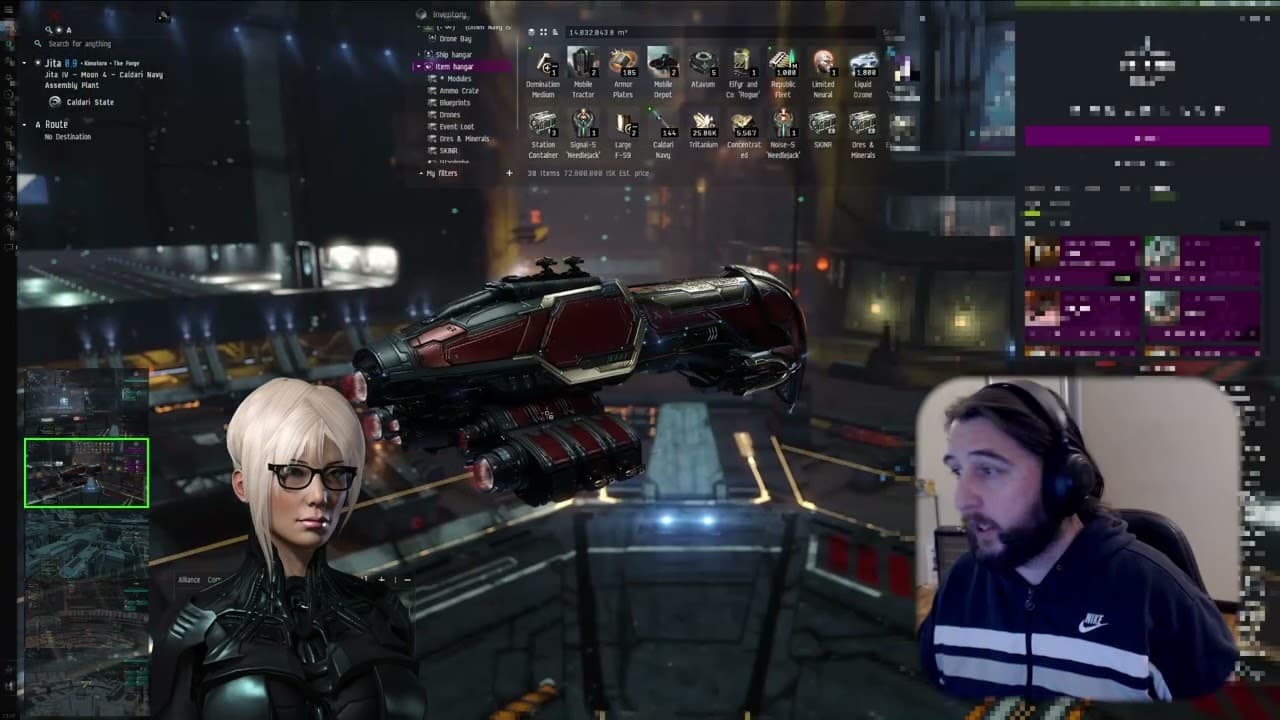 🔴ROAD TO EVE PARTNER STREAM 20 | Space Chores | @CyberNomad1 | ✅ No drops