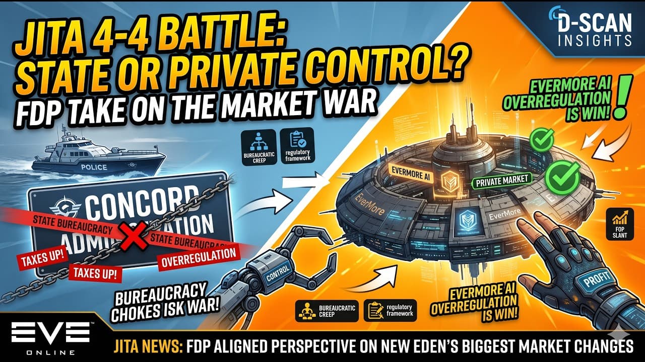 What CONCORD Taking Over Jita Means for Your ISK. Is it the end of the Free Market?  EVE Online News