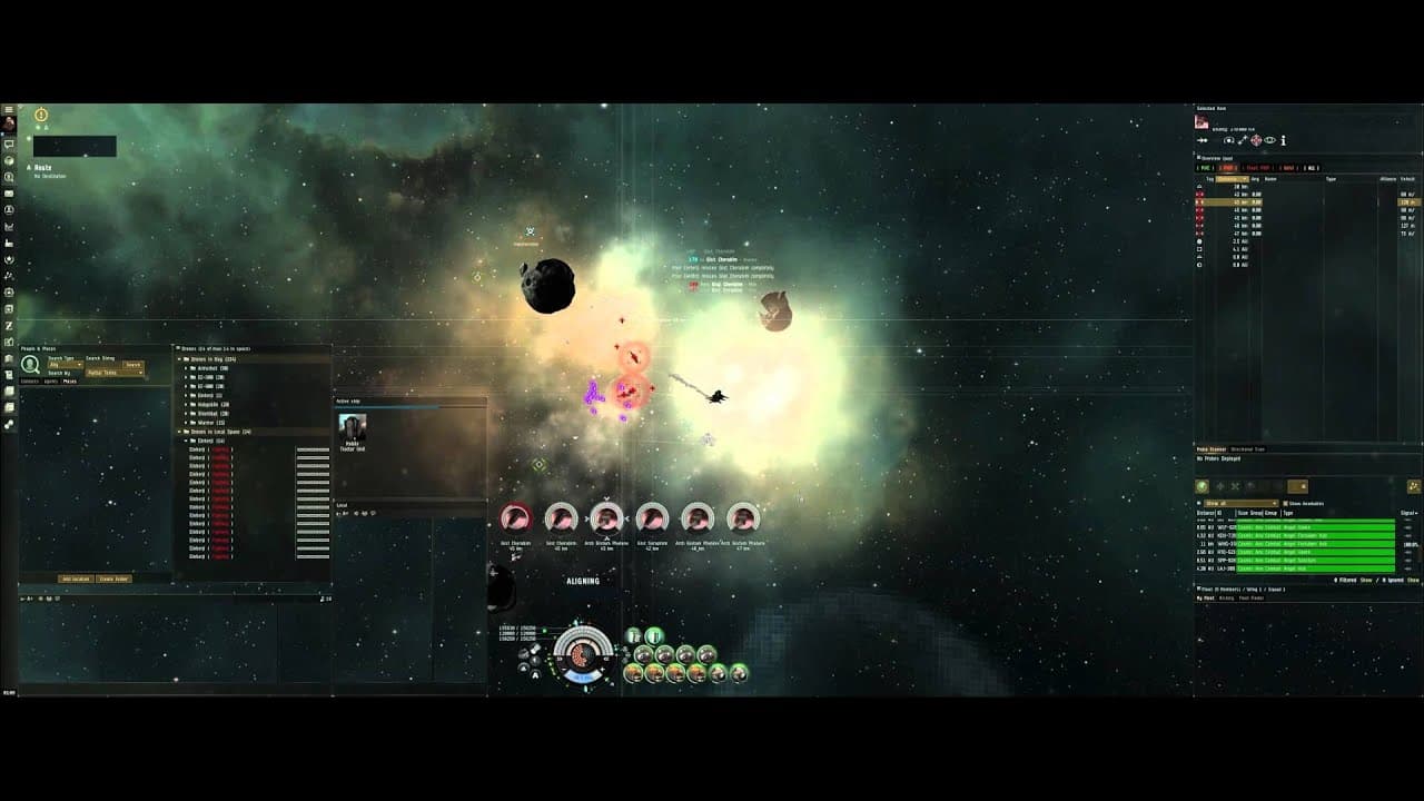 EVE Online Carrier Ratting PvE