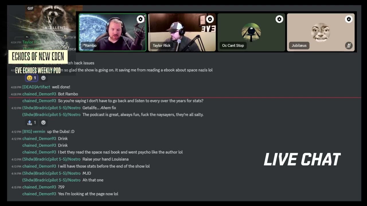 EONE - We talk alliance changes, along with news from around New Eden