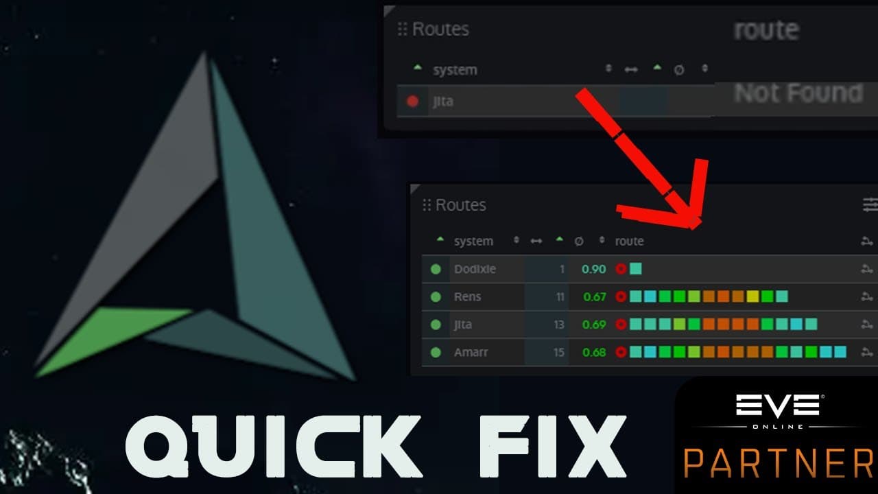 [EVE Online ] How to Fix and Use the Routes Tab in Pathfinder || Wormhole Mapping Software