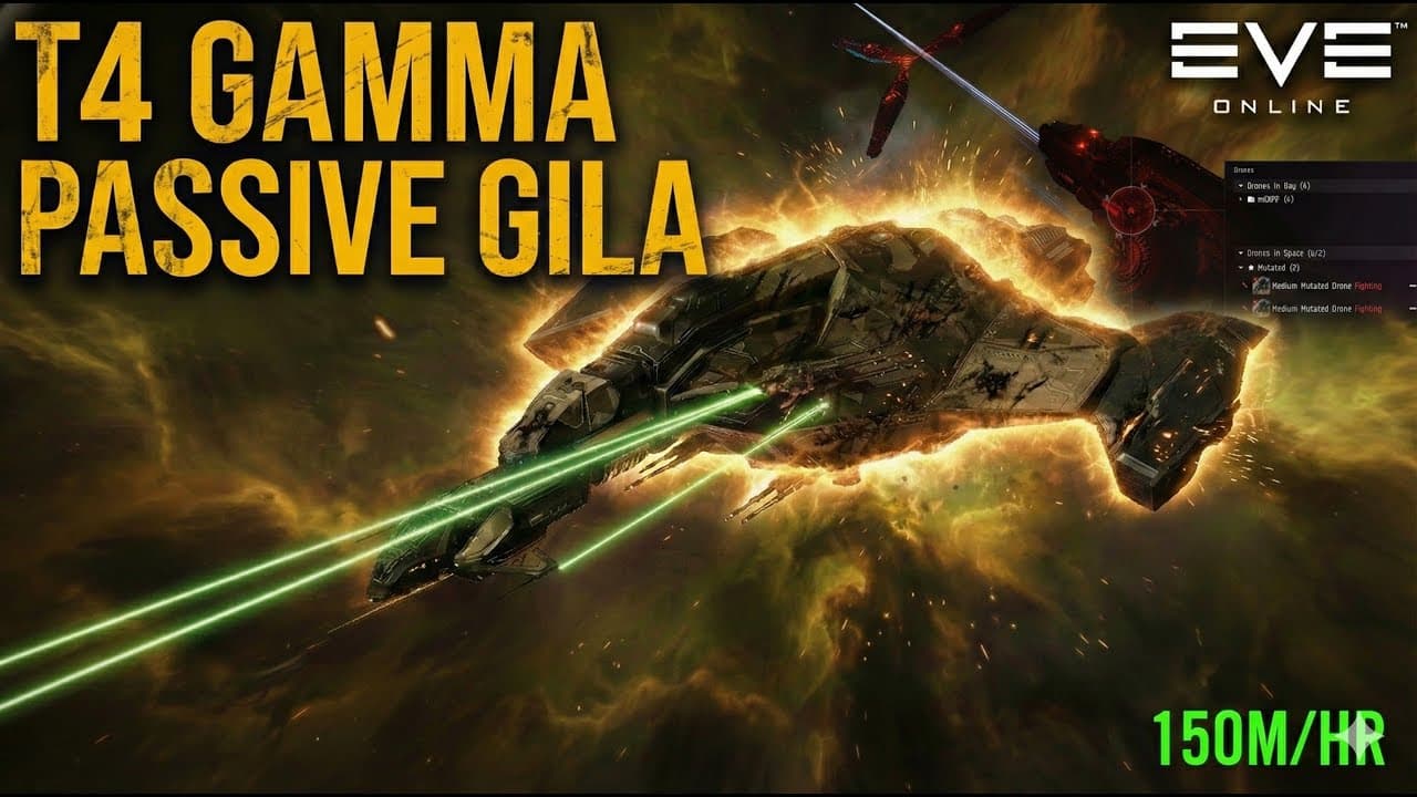 EVE ONLINE Print ISK Stress Free in T4 Gamma Filaments!