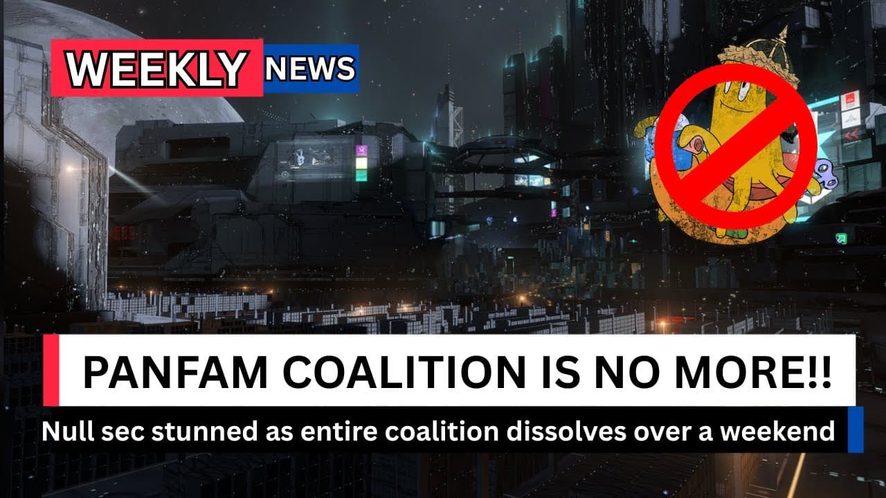 EVE Online Coalition DISSOLVES Thousands Of Players Displaced