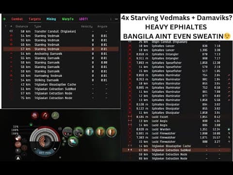 T6 Exotic Bangila Facetanking 4x Starving Vedmak/Damaviks + Heavy Ephialtes Room