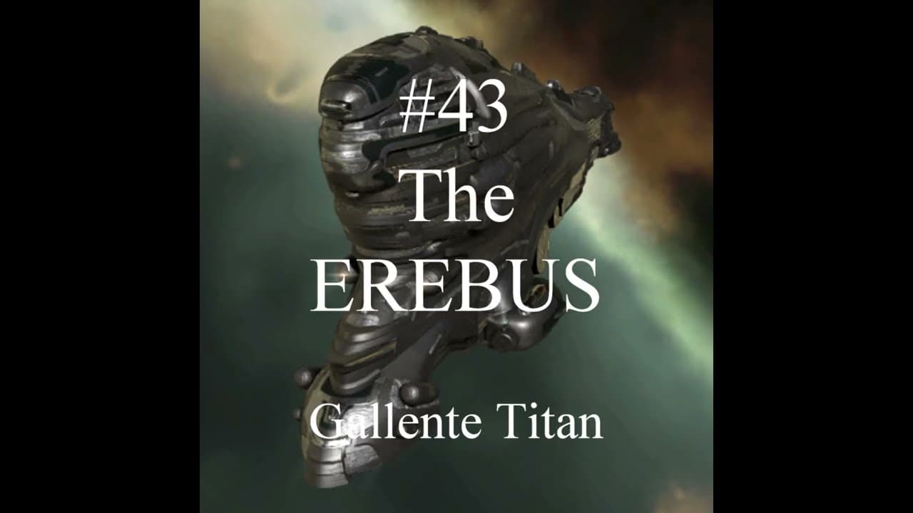 Eve Online AI Ship Redesign #43 - The Erebus