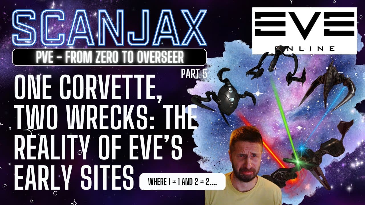 EVE ONLINE | PVE COMBAT | “Zero to Overseer" Part 5: One Corvette, Two Wrecks!