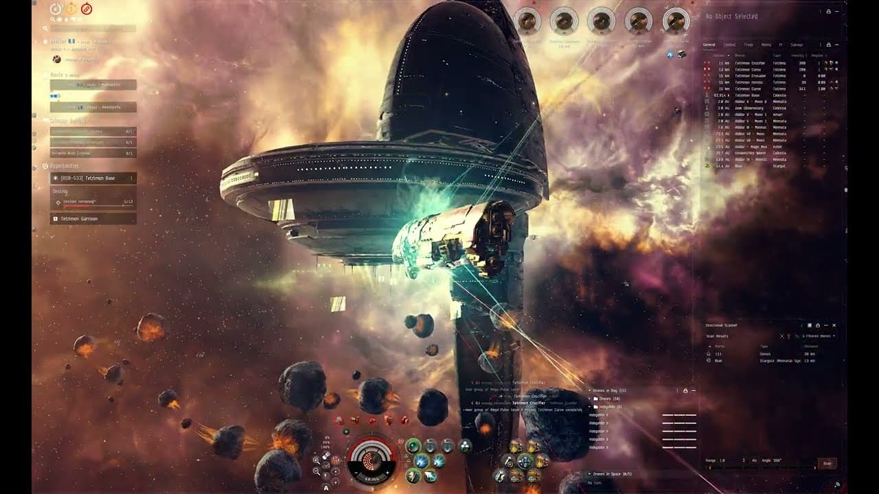 EVE Online: Crimson Harvest(The event Ver.2025) in a Tetrimon Base site, Paladin