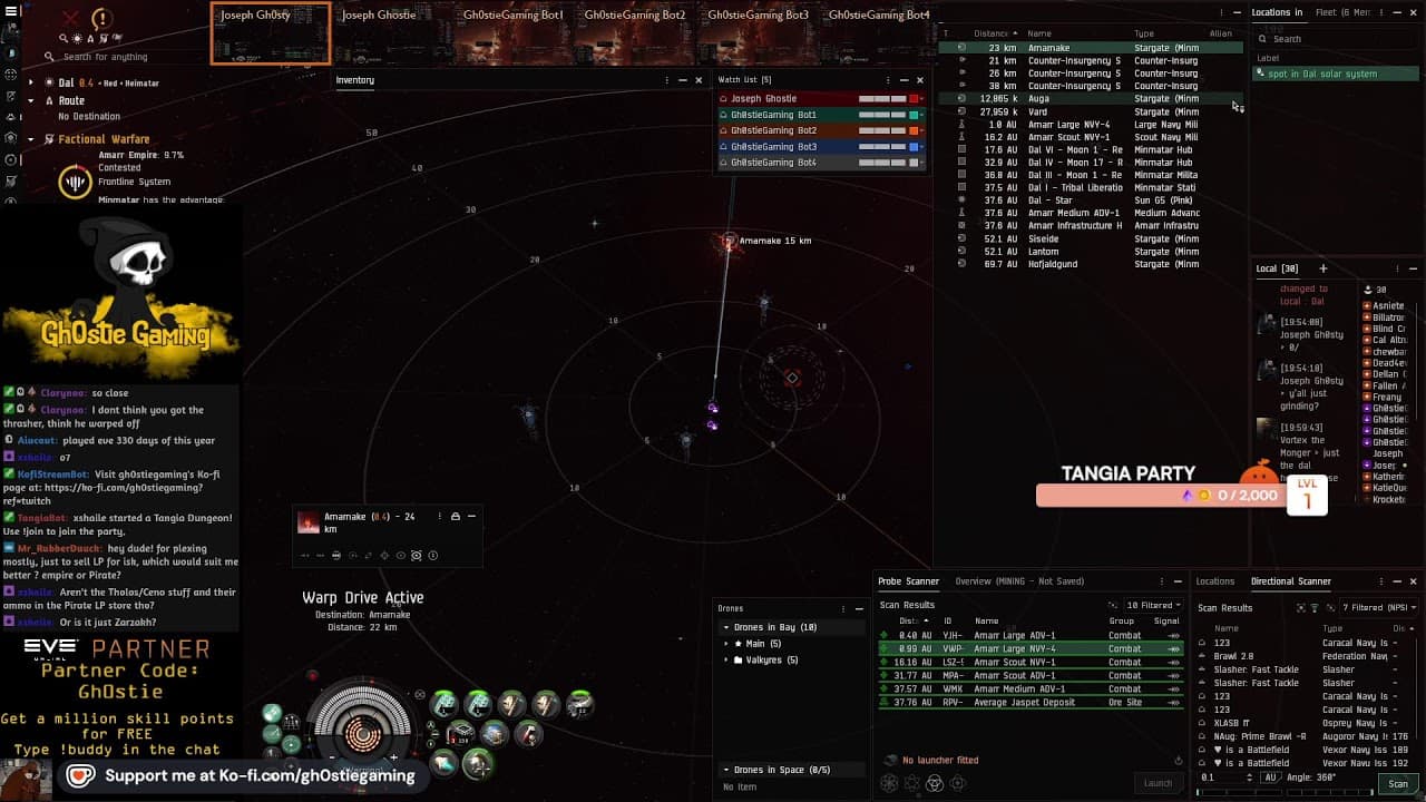MinMil Faction Warfare followed by Mechwarrior Online Faction Warfare followed by your mom
