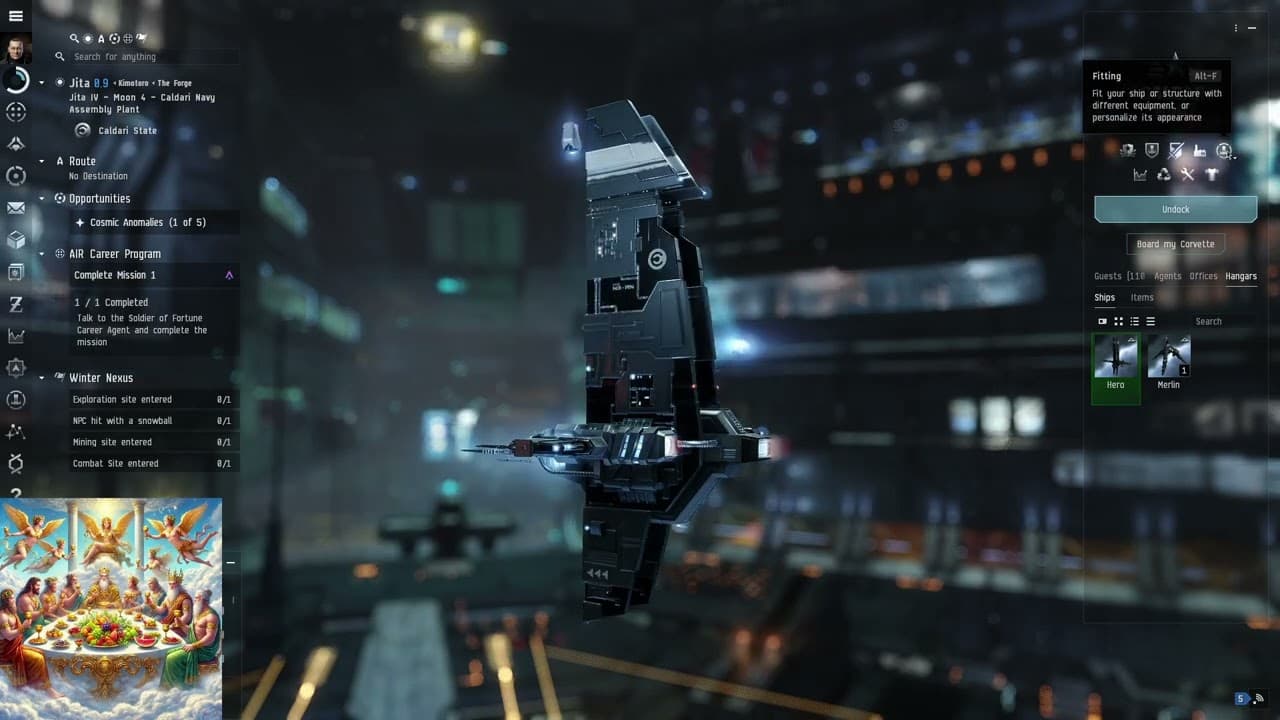 2024 12 18 EveOnline Jak na mise