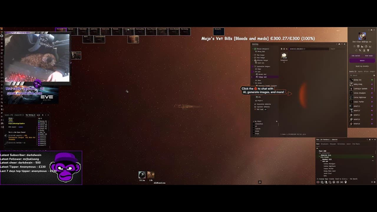 Gigaboxing & War Coverage! | Eve Partner Giveaways!