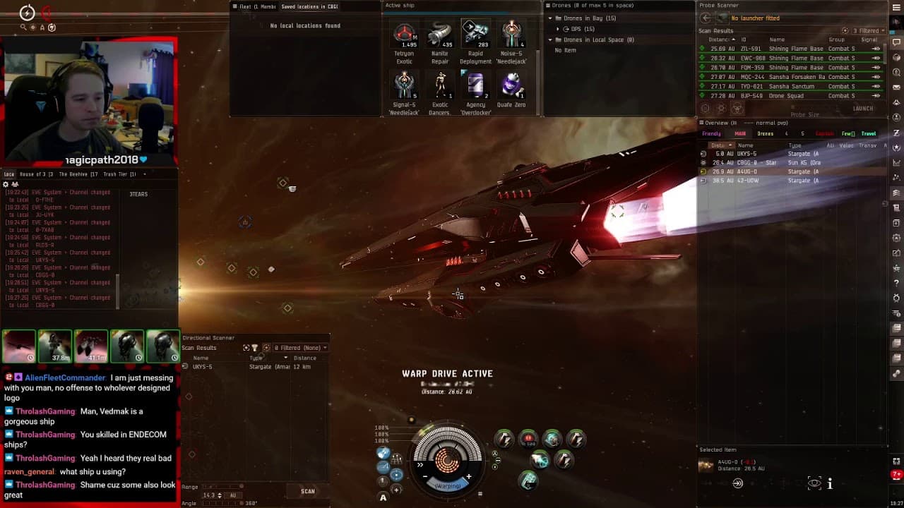 Vedmak Shenanigans - Stream Upload - EVE Online