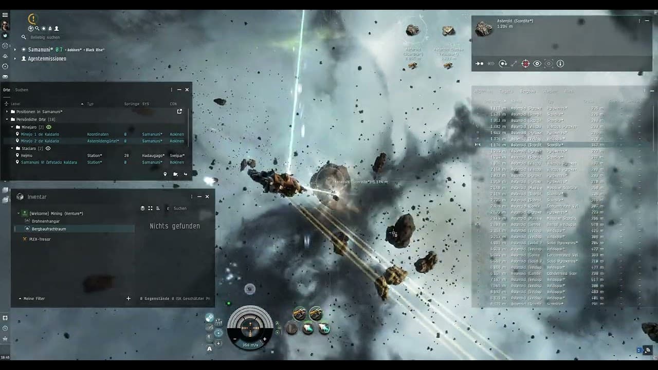 Mining in the dangerous space