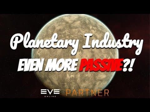 EVE Online: Viridian | PI just got a whole lot more PASSIVE!!