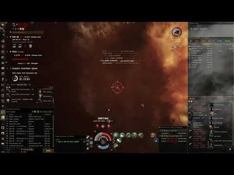 Eve Online Crucifier Navy solo catches Hulk on roam,