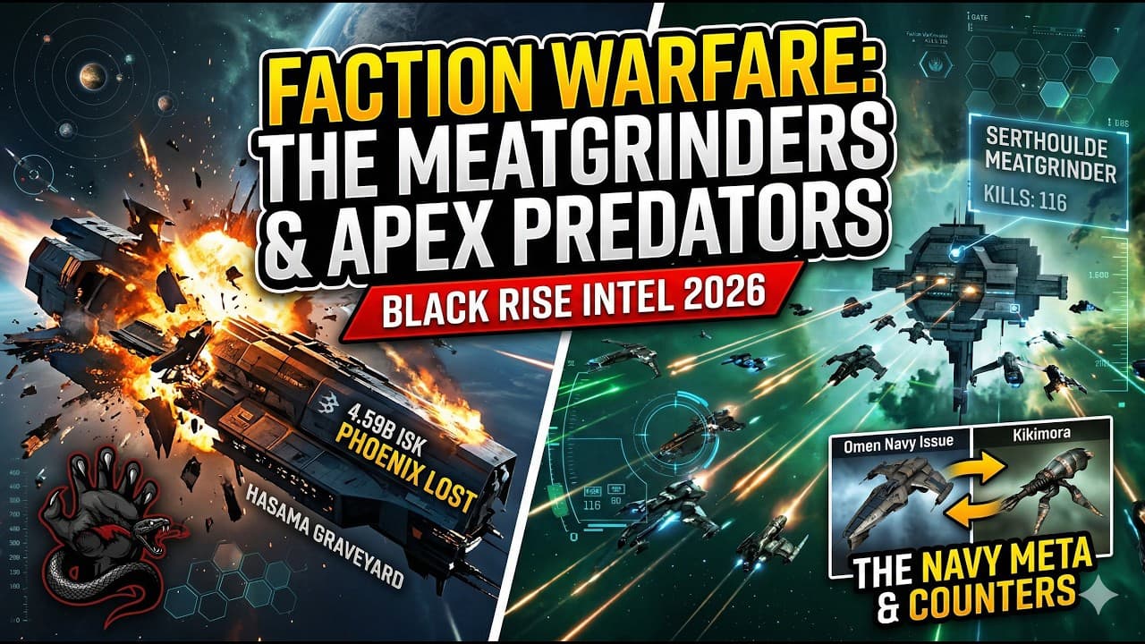 Eve Online Eve news Eve Faction Warfare is a Death Trap: The 2026 Lowsec Intel Report