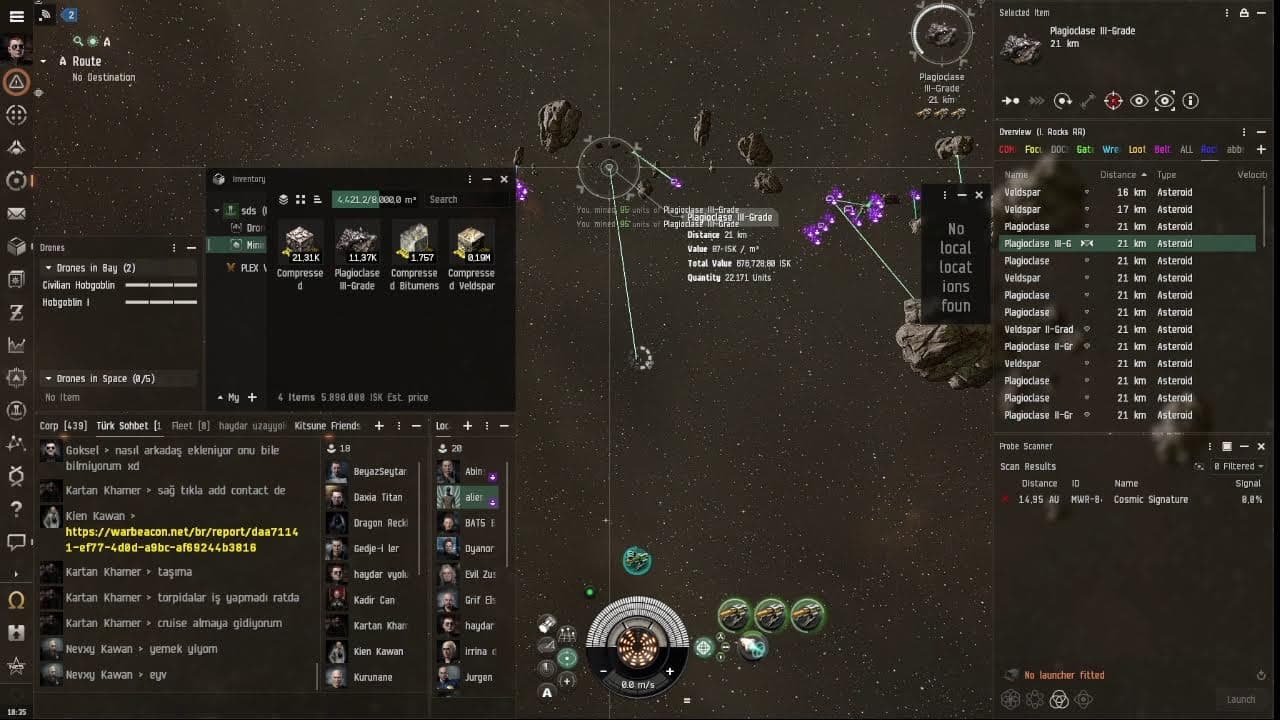 Eve online sorun cevap yayını.