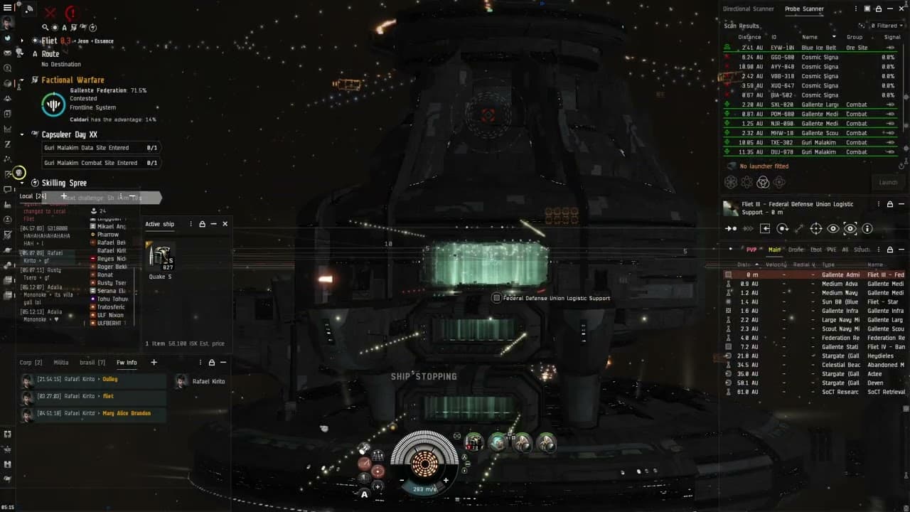 EvE Failed InstaLock Thrasher vs Merlin
