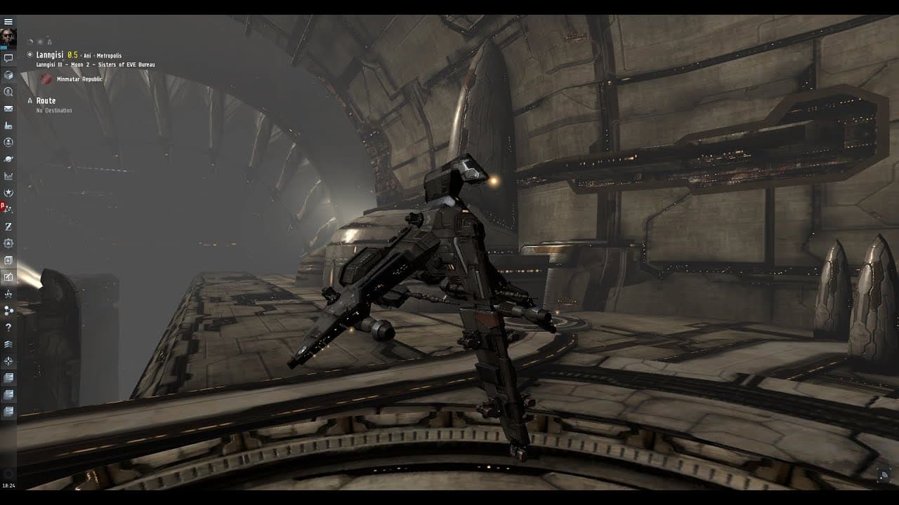 EVE Online - Serpentis Anomic Agent Daredevil vs Hawk