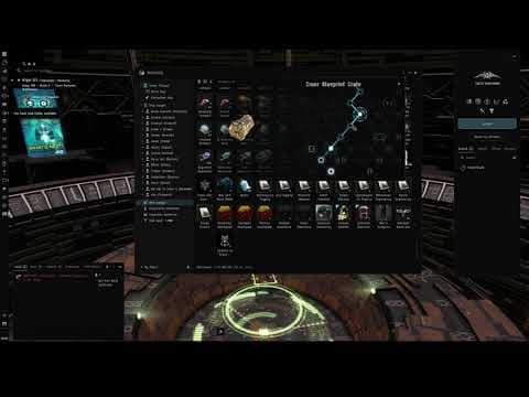 Eve Online - Blood Raider Crate opening (Cruor BPC dropped)
