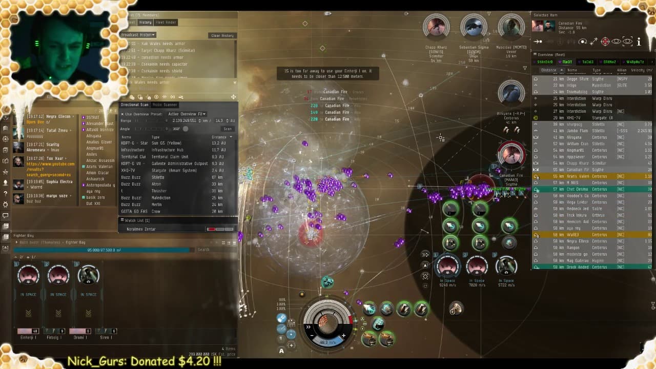 Thanatos & RR Exequors vs. Vexors vs. Cerbs