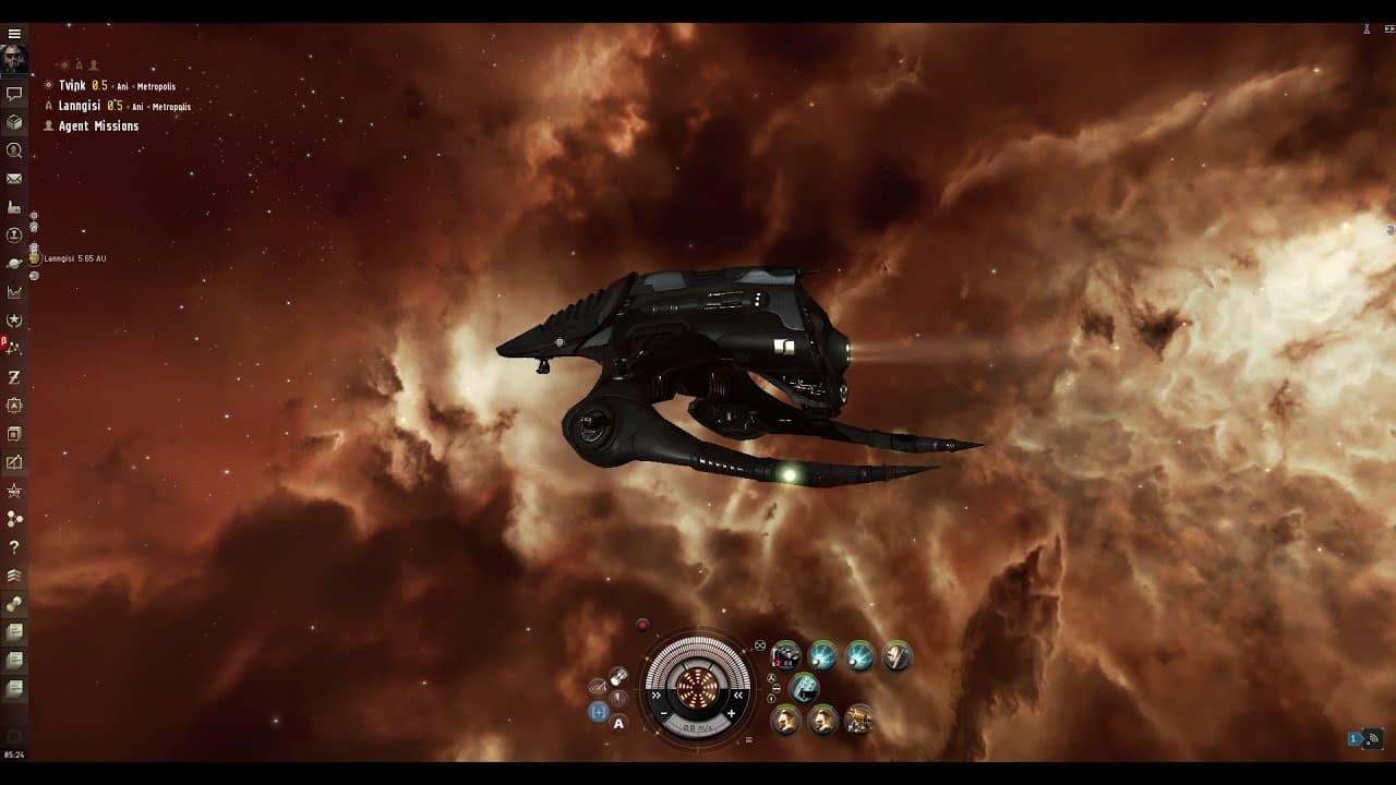 EVE Online - Angel Cartel Anomic Agent Dramiel vs Daredevil