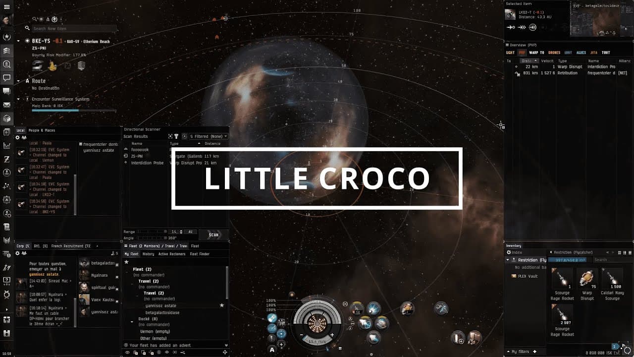 Little croco : Flycatcher solo pvp